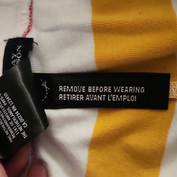 Hudson's Bay Stripe Cotton Leggings - Picture 9 of 9